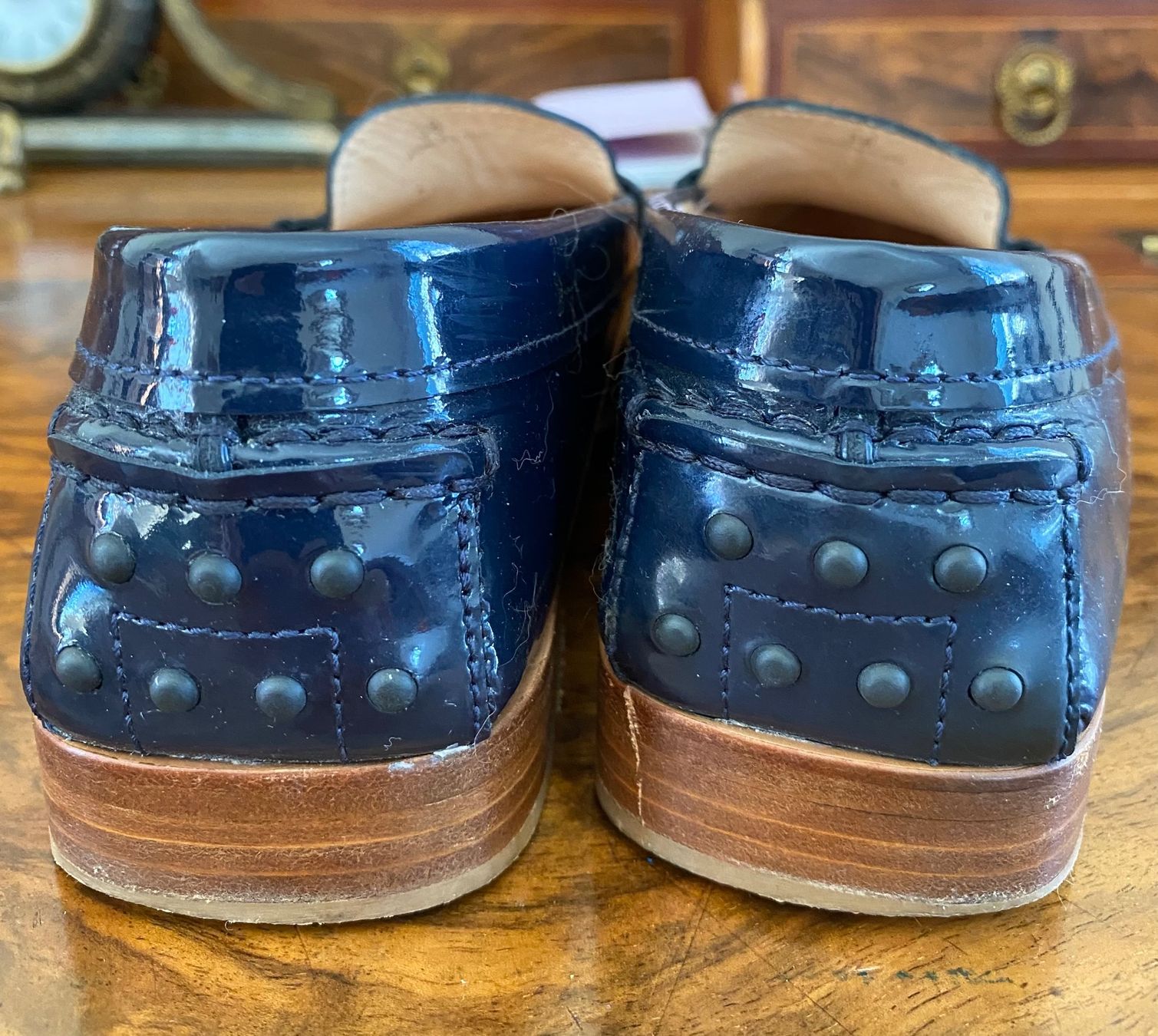 Tod'S Scarpe da donna: Tod‘s Mokassin Dunkelblau Lack – Usato da Zürich venduto da Sol65 1