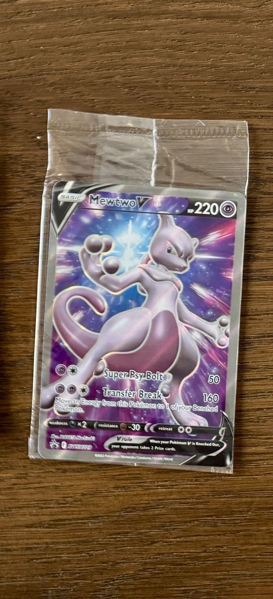 Pokémon Sammelbilder & Trading cards: Pokemon Mewtwo V – Neu und originalverpackt aus Winterthur von hershanking