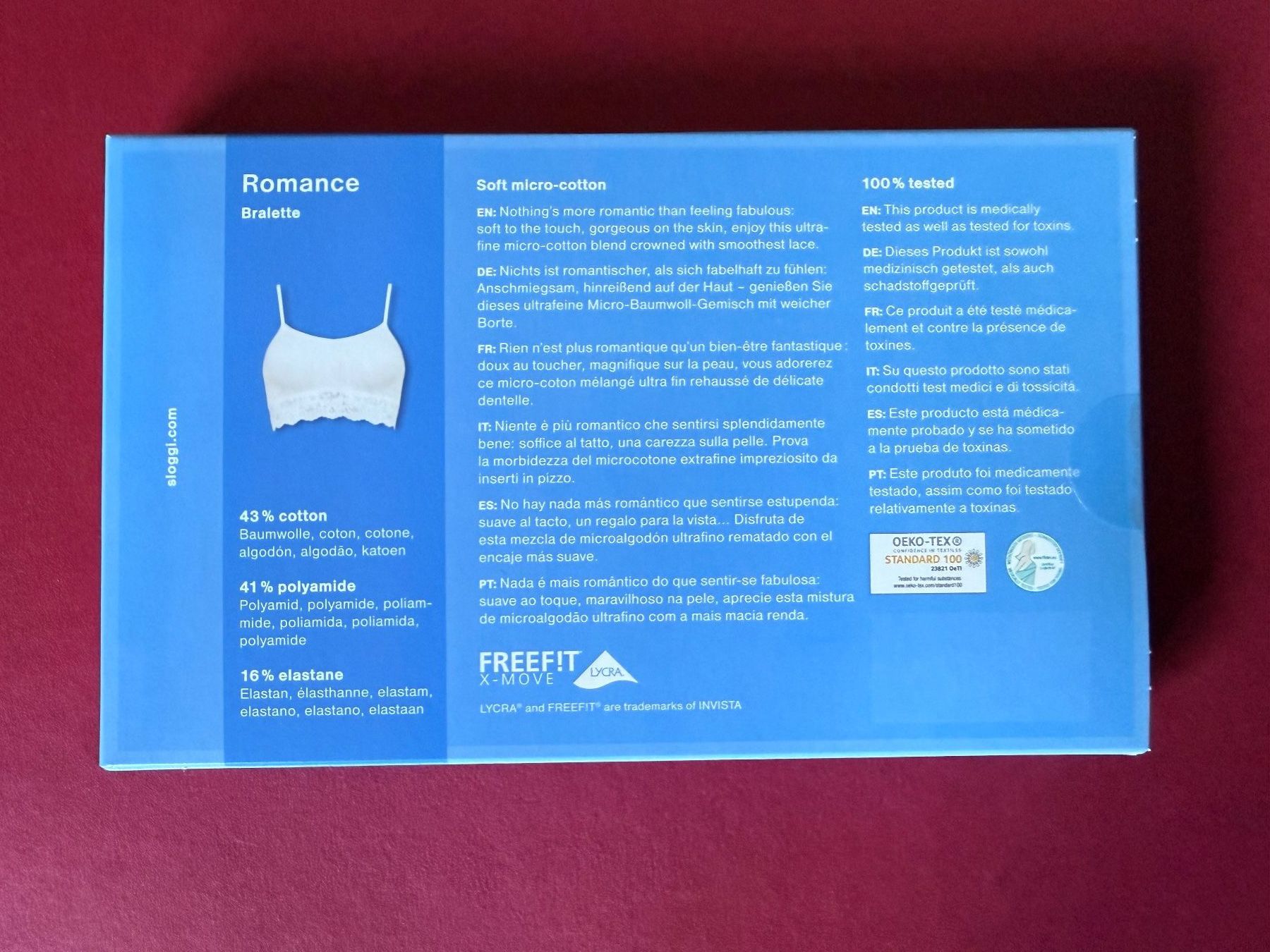 Sloggi Altra biancheria intima: SLOGGI, Bralette Romance, Grösse 46, Farbe Weiss – Nuovo e nell'imballaggio originale da Rudolfstetten venduto da gst_g7xl 2