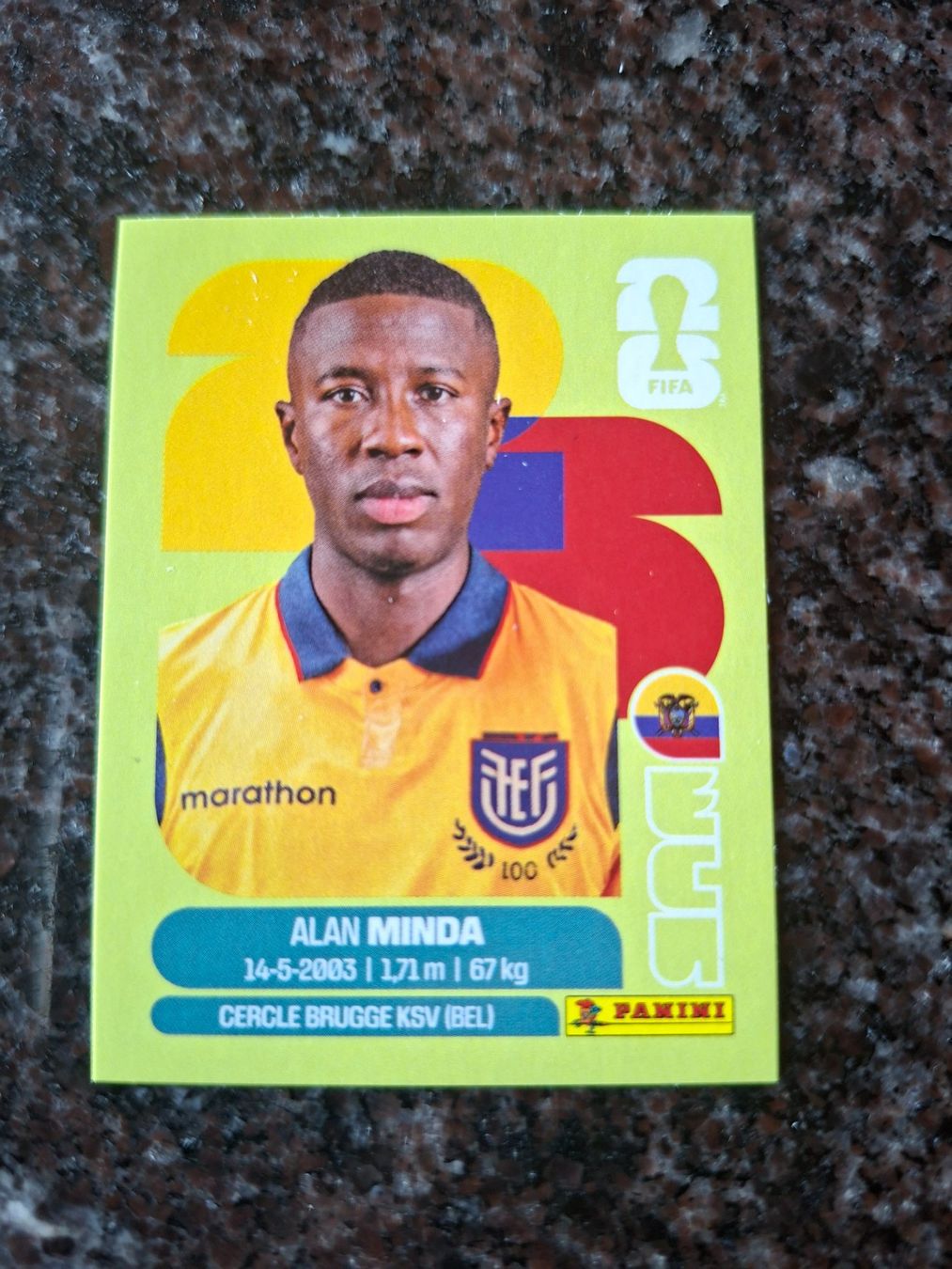 Panini Carte collezionabili: Panini WM 2026 Alan Minda ECU 18 – Nuovo (secondo la descrizione) da Erlinsbach venduto da pfunky
