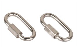 2 Stk. Ketten Ersatzglied INOX Ø 4 mm. Gratis Lieferung!