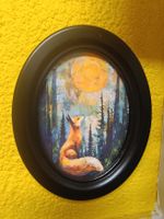 Kleines Wandbild mit Fuchs