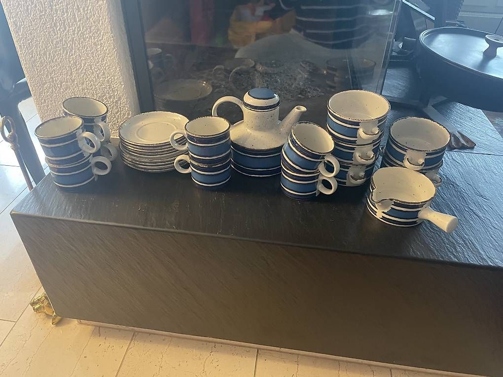 Set di piatti: Kaffeetassen, Midwinter, Vintage 1973 Stonehenge. – Usato da Uster venduto da chlini1983