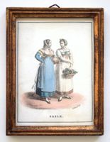 SCHARF George Johann RAR Basel Tracht antik Kostüm