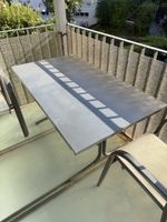 Gartentisch Schaffner Switzerland mit 4 Stuehlen gebraucht