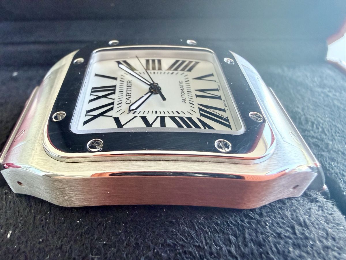 Cartier Uhren: CARTIER Santos 100 XL Automatic, FullSet 2016, Réf. W200737G – Gebraucht aus Le Mont-sur-Lausanne von LycaGallery 4