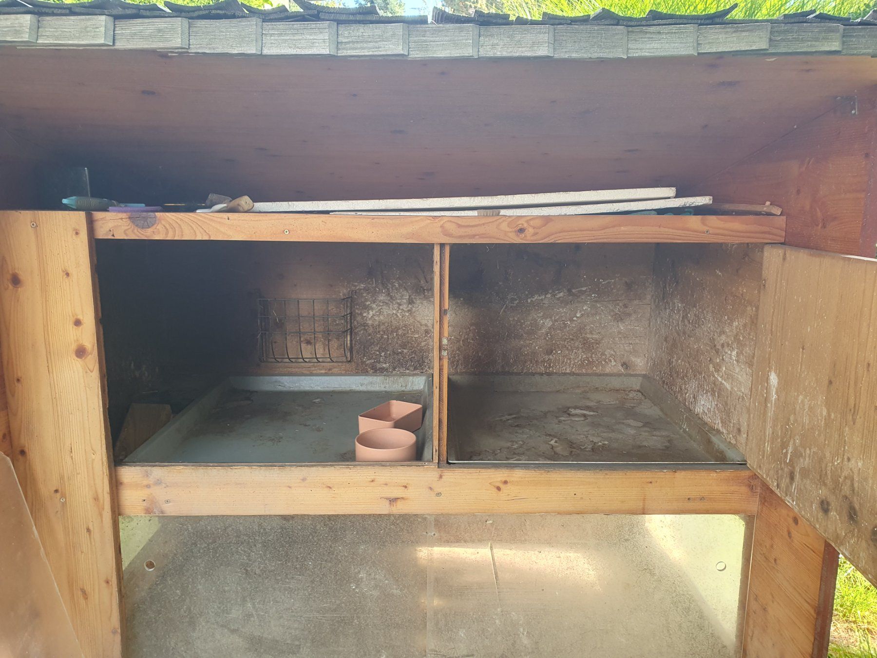 Käfige, Transport & Sicherheit: Grosses Hasenhaus selbst gebaut – Gebraucht aus Teufen AR von  5