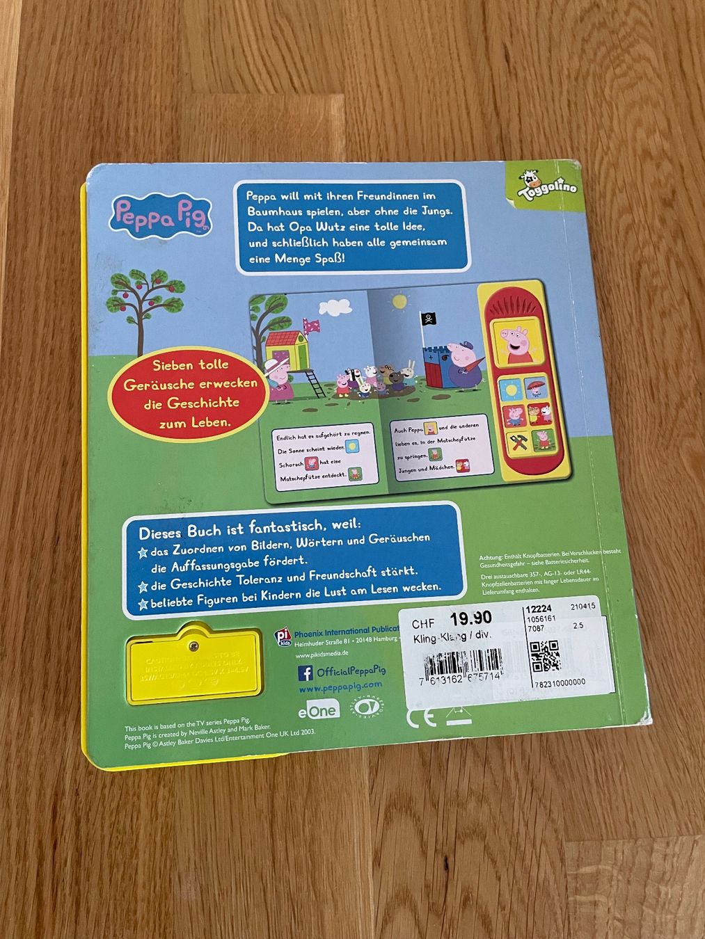 Bücher: Peppa Pig Soundbuch "Peppas Baumhaus" – Gebraucht aus Uster von  2