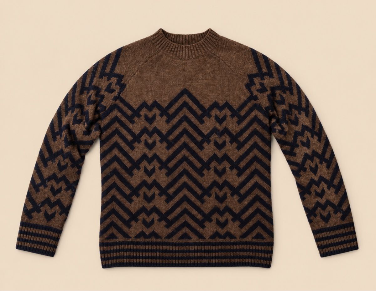 Bershka Maglioni & Felpe: PULL EN MAILLE MARRON À MOTIF – Nuovo (secondo la descrizione) da Lausanne venduto da KeNaChic 2