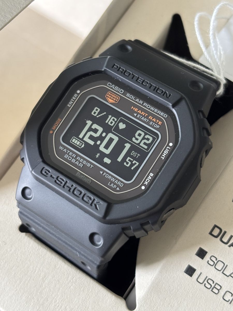 Casio Smartwatch: Casio G-Shock G- Squad Bluetooth Solar DW-H5600 – Neu und originalverpackt aus Mellingen von Guilhermefurlan