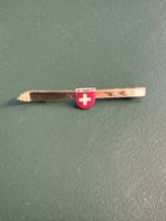 Brosche / Nadel St. Moritz Wappen Motiv goldfarben