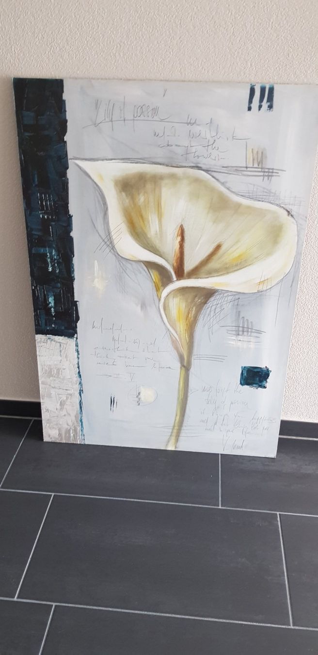 Poster & Bilder: Bild Blume Calla – Gebraucht aus Rickenbach b. Wil von Guca007