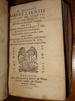 D. Salviani Massyliensis, alter Druck von 1594