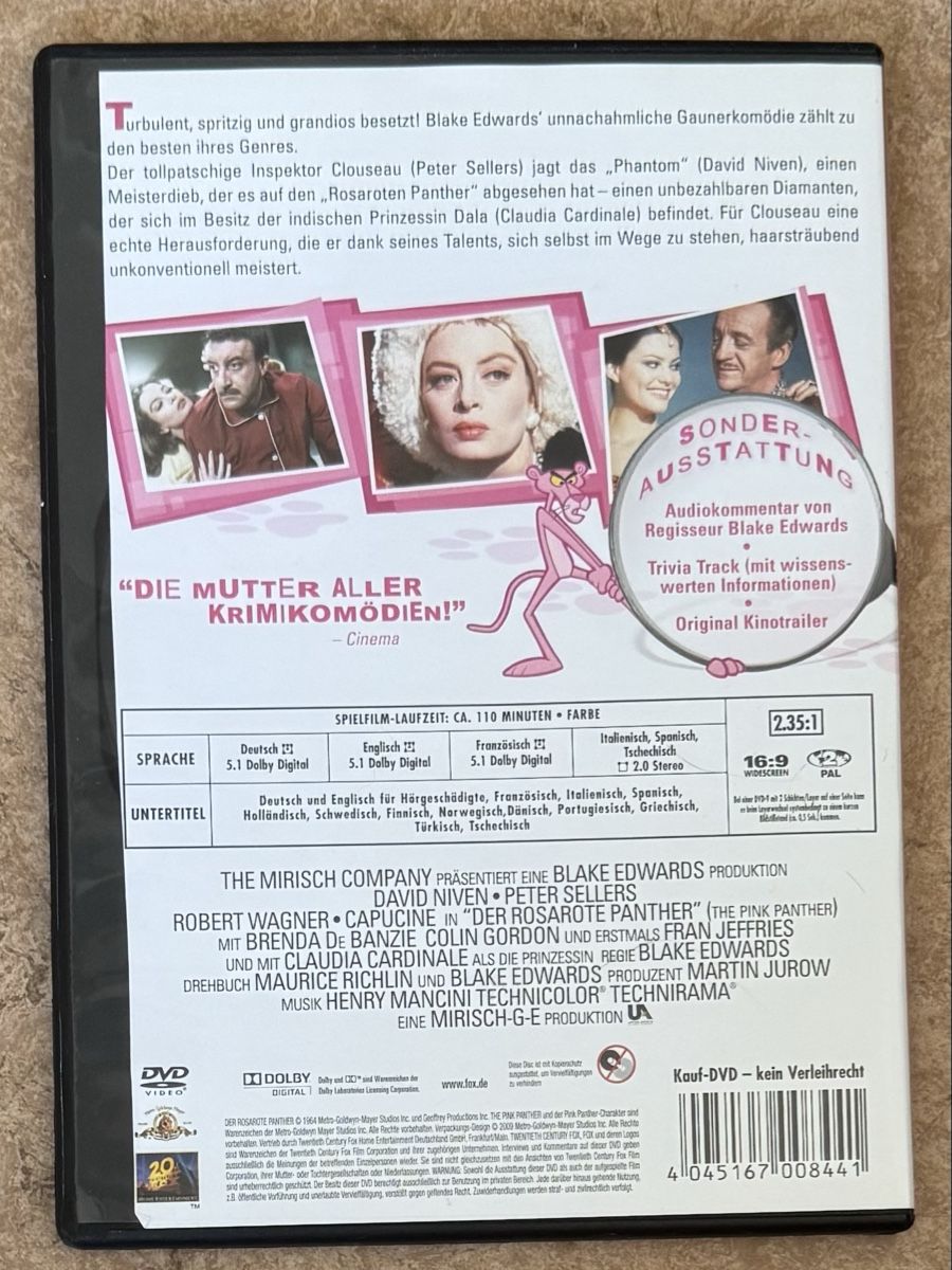 Alle DVDs: DER ROSAROTE PANTHER  – Neu (gemäss Beschreibung) aus Dietikon von AndreaSch01 1