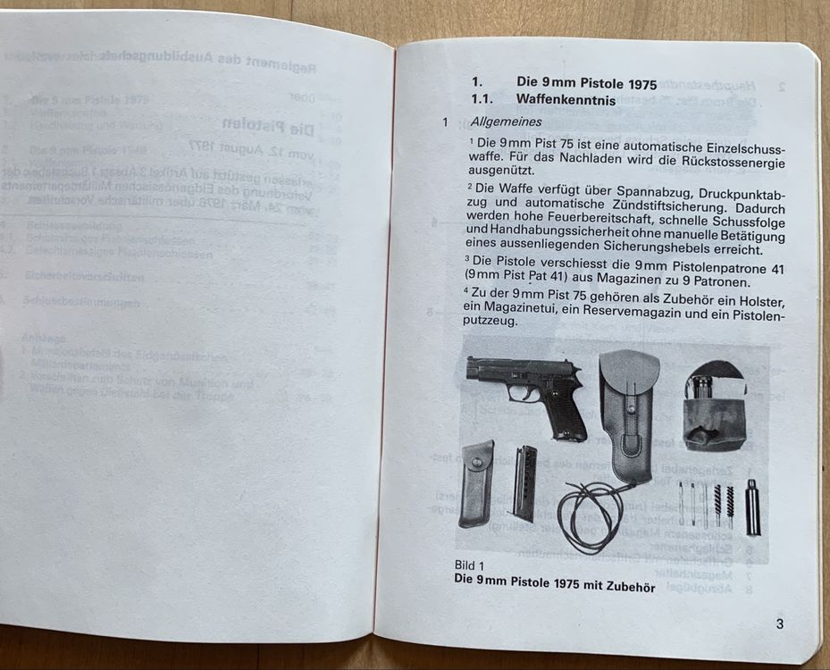 Reglement 53.102 d Die Pistolen 5