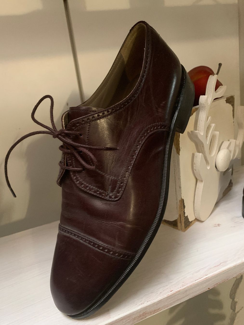 Scarpe da uomo: Herrenschuh MAESTRO EUGENIO  rotbraun Grösse 41 – Usato da St. Gallen venduto da Miousch 1
