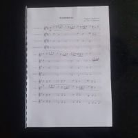 Greensleeves, Noten für Klarinettenquartett