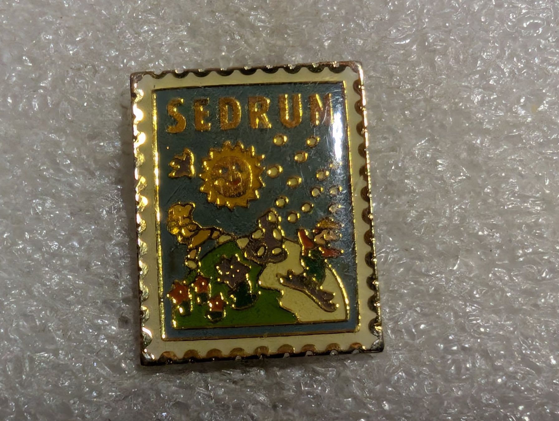 Plaketten & Abzeichen: Ansteckpin 242: Sedrun – Gebraucht aus Oppligen von Pin-Fall-Shop