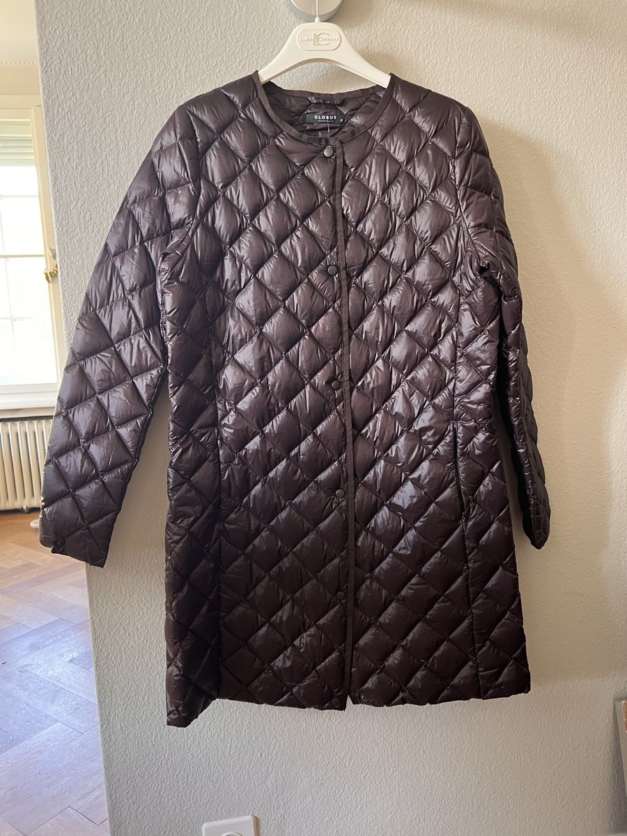 Globus Cappotti: Leichter Steppmantel Globus, Gr. M, braun – Usato da Solothurn venduto da Brini06