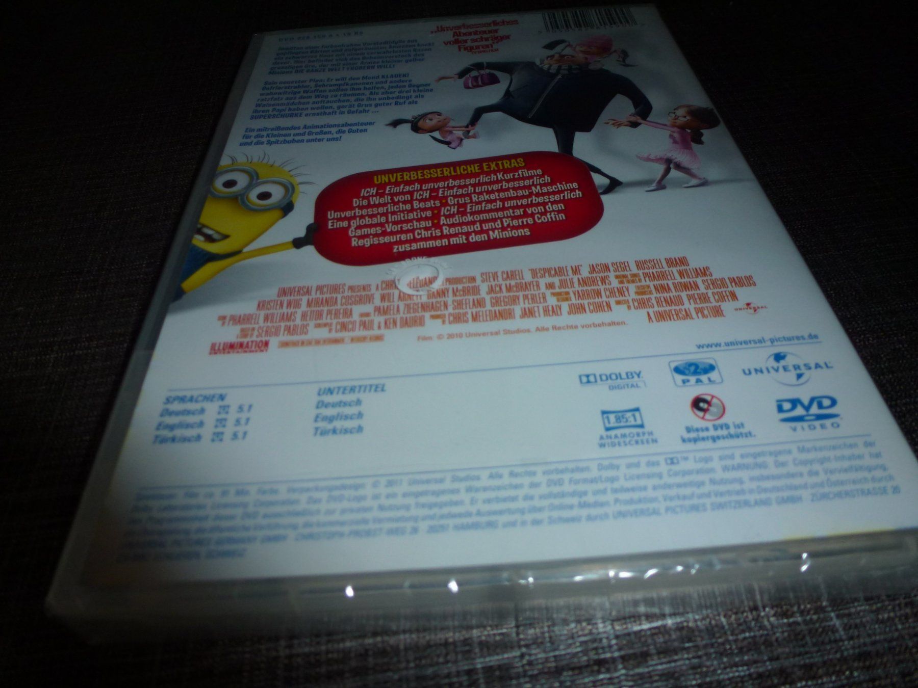 Tutti i DVDs: Ich einfach Unverbesserlich DVD NEUWARE – Nuovo e nell'imballaggio originale da Olten venduto da Disc-Verkauf 1