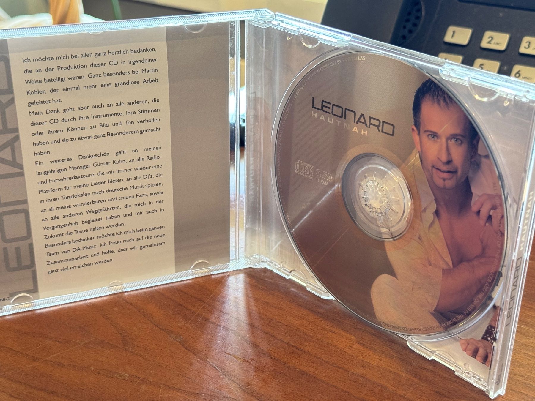 CD: Leonard - Hautnah - HG42C – Usato da Küsnacht ZH venduto da swisssales.net 2