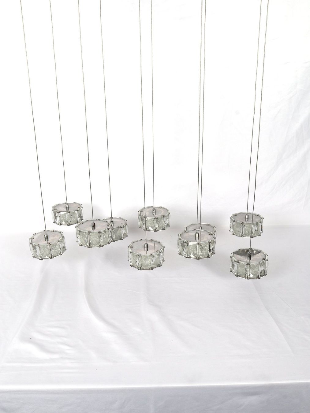 Lustres & lampes de plafonds: GLOBO Deckenlampe mit 10 hängenden LED Elementen – D'occasion à Steinen par Restwert_Steinen 1