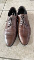 Elegante Herren Lederschuhe Grösse  45- Braun, Top Zustand