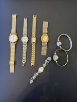 Lot de 7 montres vintage (Swiss Made, Hanowa, J. Perret)
