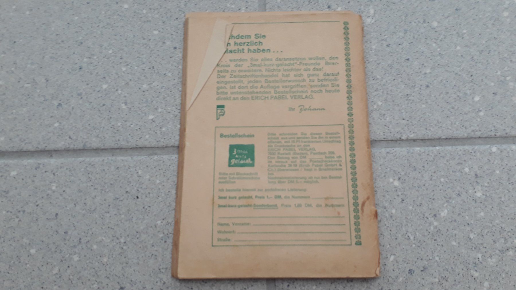 BD: Alter Comic ohne Cover – D'occasion à Stäfa par Supertramp73 4