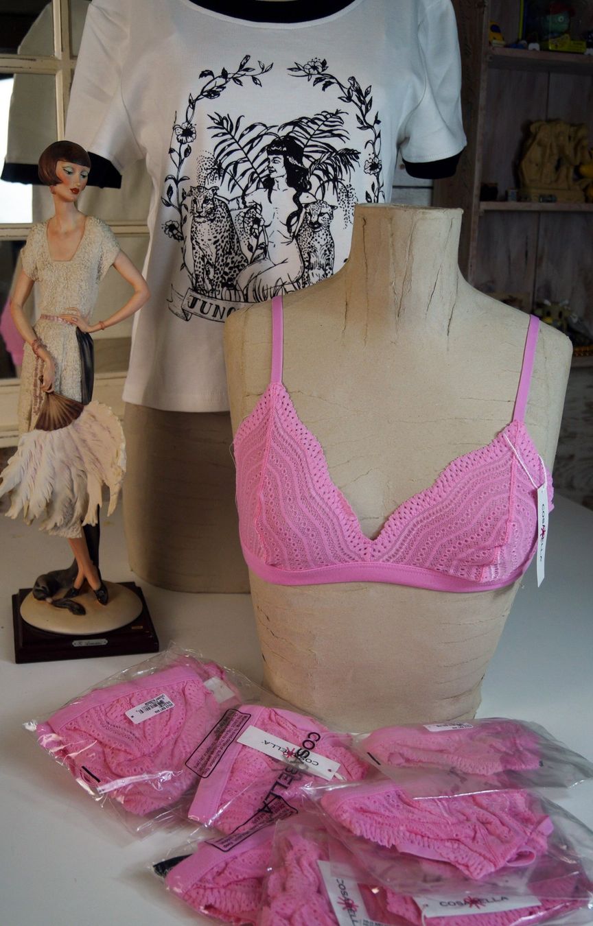 Sonstige Unterwäsche: Cosabella Bralet Softbra Kirschblüte SMALL Neuware – Neu und originalverpackt aus Härkingen von sammelbecken