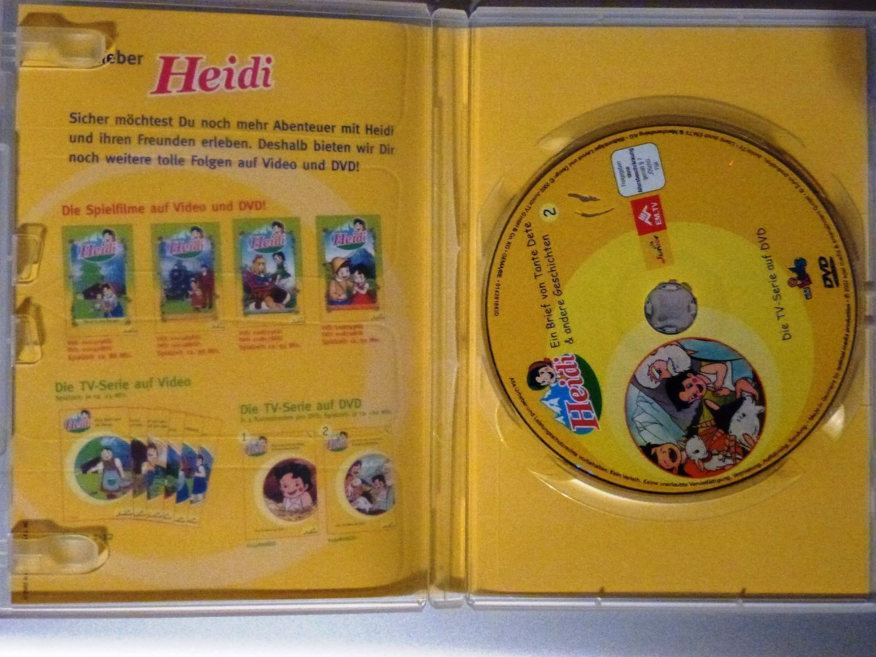 Tutti i DVDs: Heidi - Folge 2 (DVD) RAR!!!!!!!!!!!!!!! – Usato da Tübach venduto da JamesStone 2