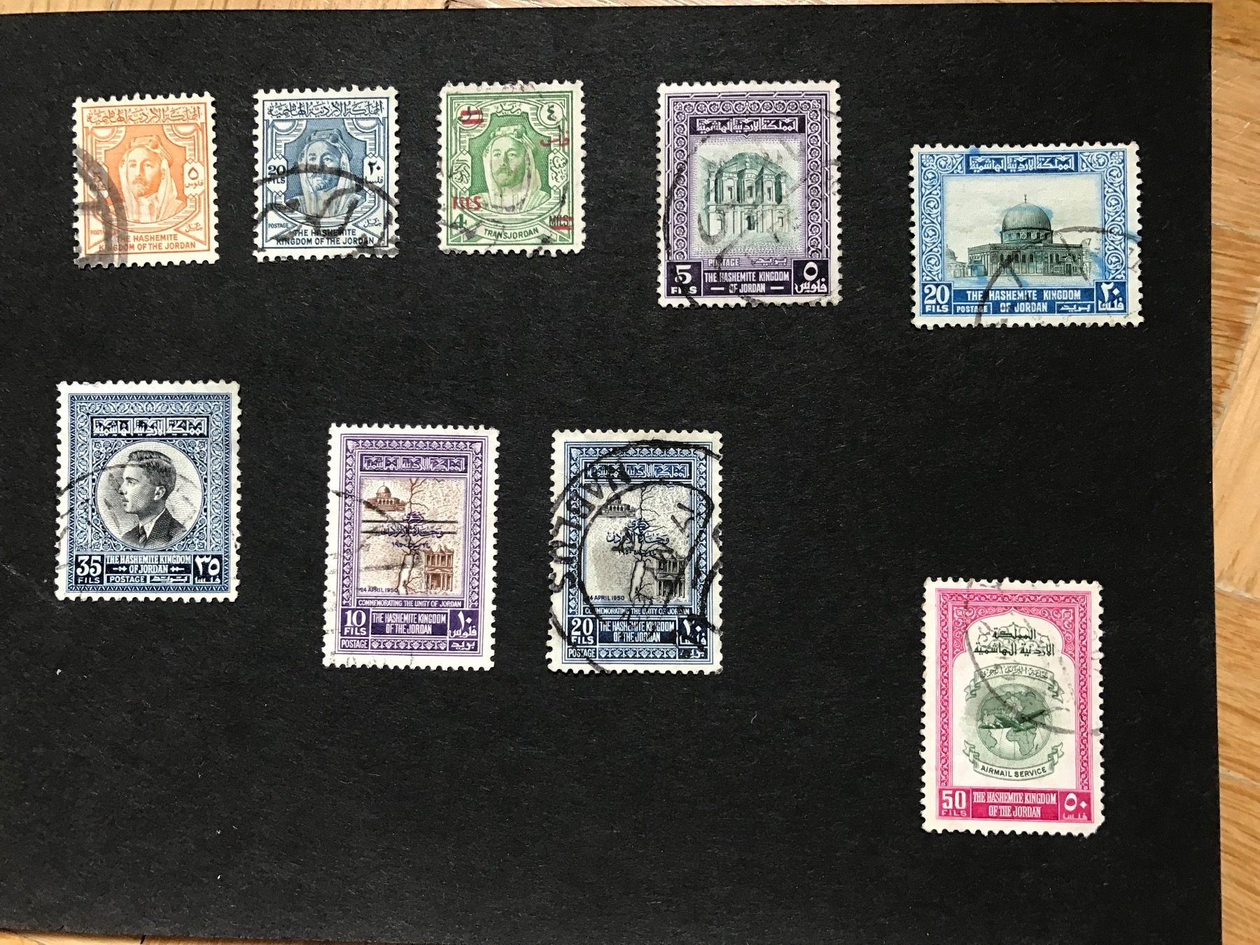 Alle Briefmarken: Kleinlot Jordanien – Gebraucht aus stäfa von brandy66