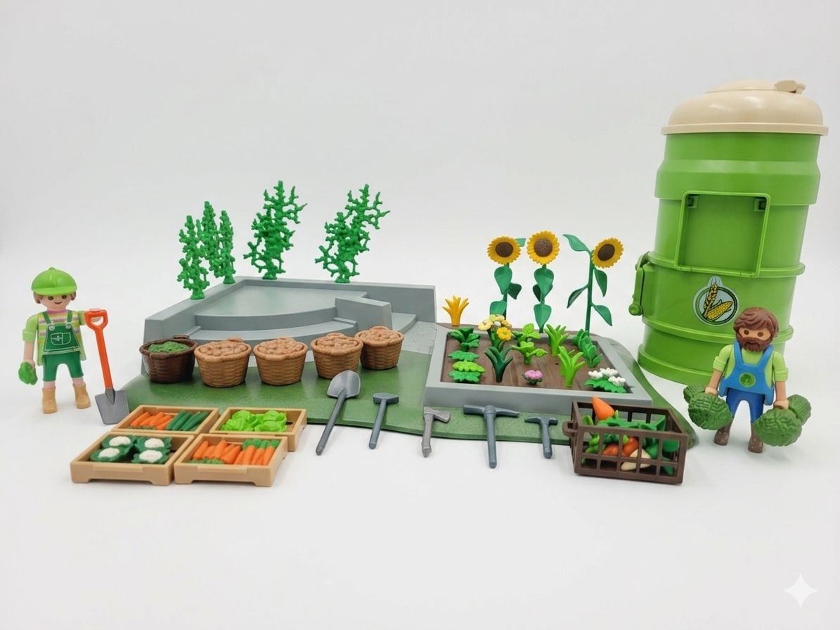 Playmobil Jouets: Playmobil, Gemüsegarten – D'occasion à Gunzwil par Zappelhans
