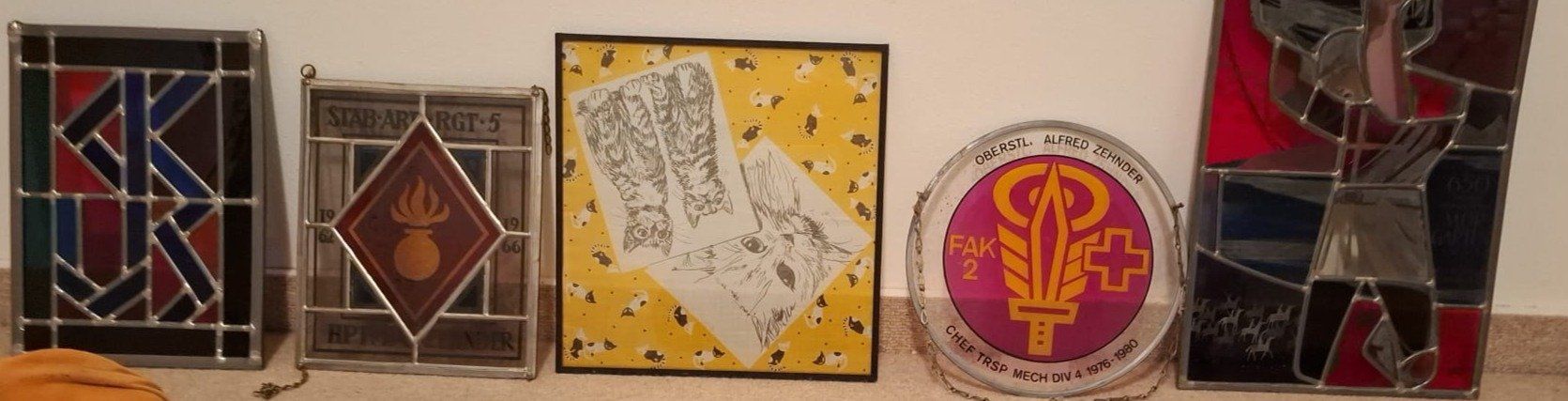 Altro in Antiquarato & Arte: 5 verschiedene Wappenscheiben – Usato da Wettingen venduto da huitzilopostli