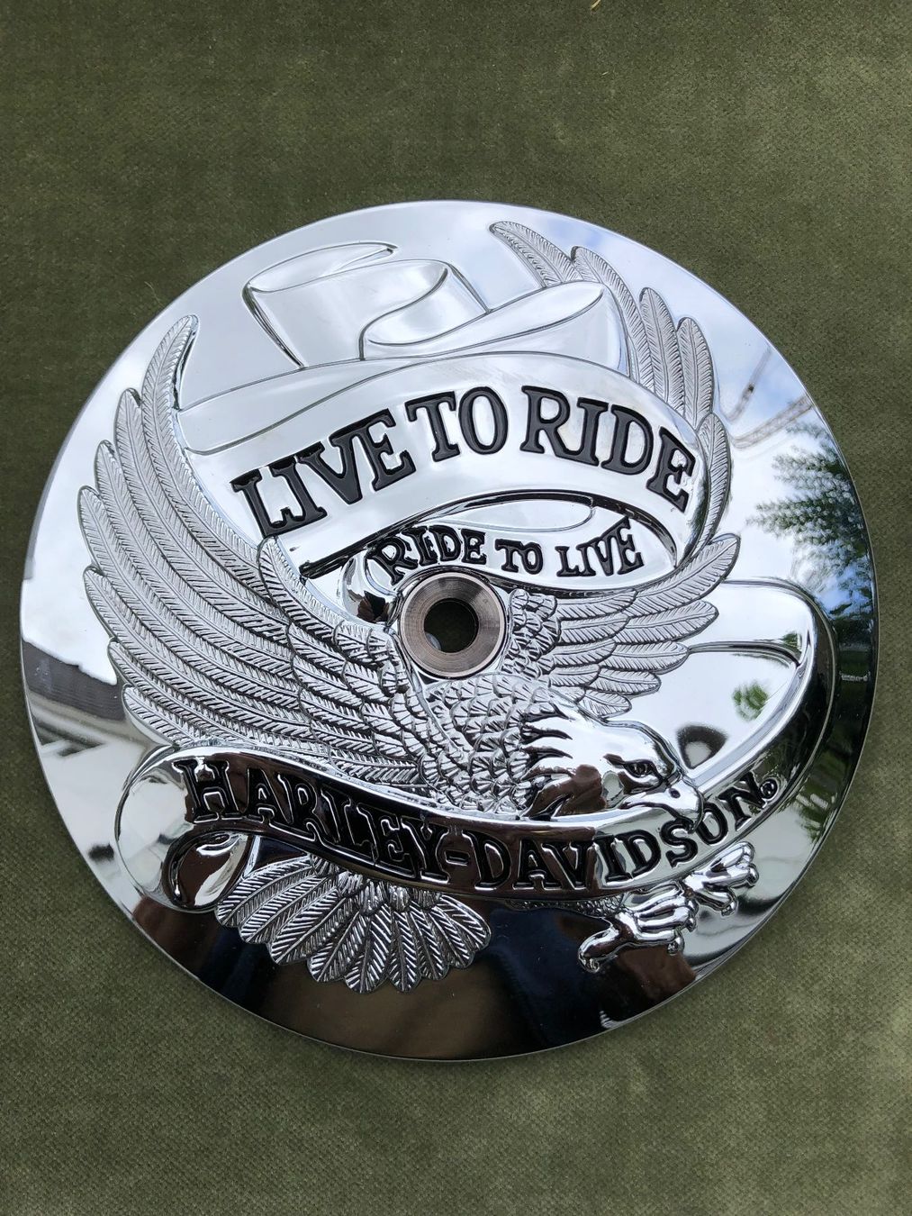 Harley-Davidson Alle Motorradersatzteile: Harley Davidson Luftfilter Abdeckung – Neu (gemäss Beschreibung) aus Magden von Hornet2