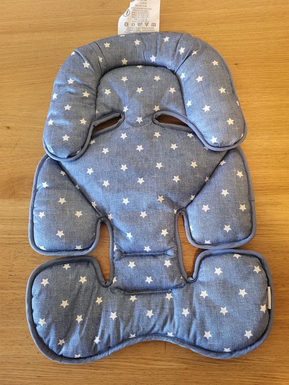 Autositz Einsatz Für Babys - Weiche Einlage Mit Kopfstütze 45x65cm