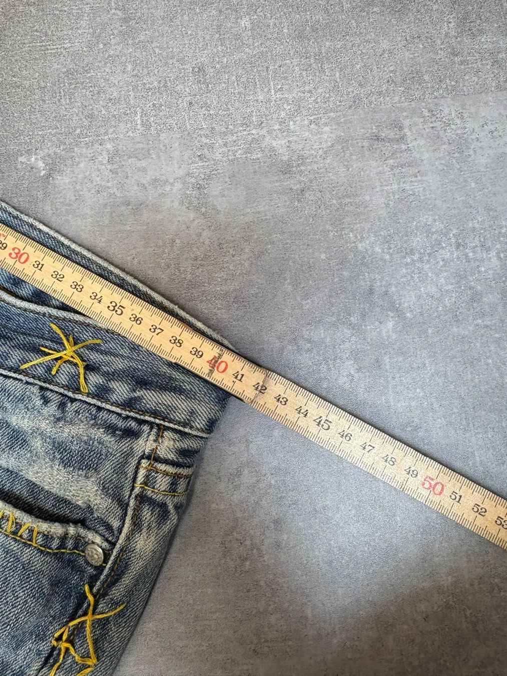 Jeans: Miss Me Bootcut Flared Jeans - Grösse M/28 – Nuovo (secondo la descrizione) da Werdenberg venduto da hase.vintage 9