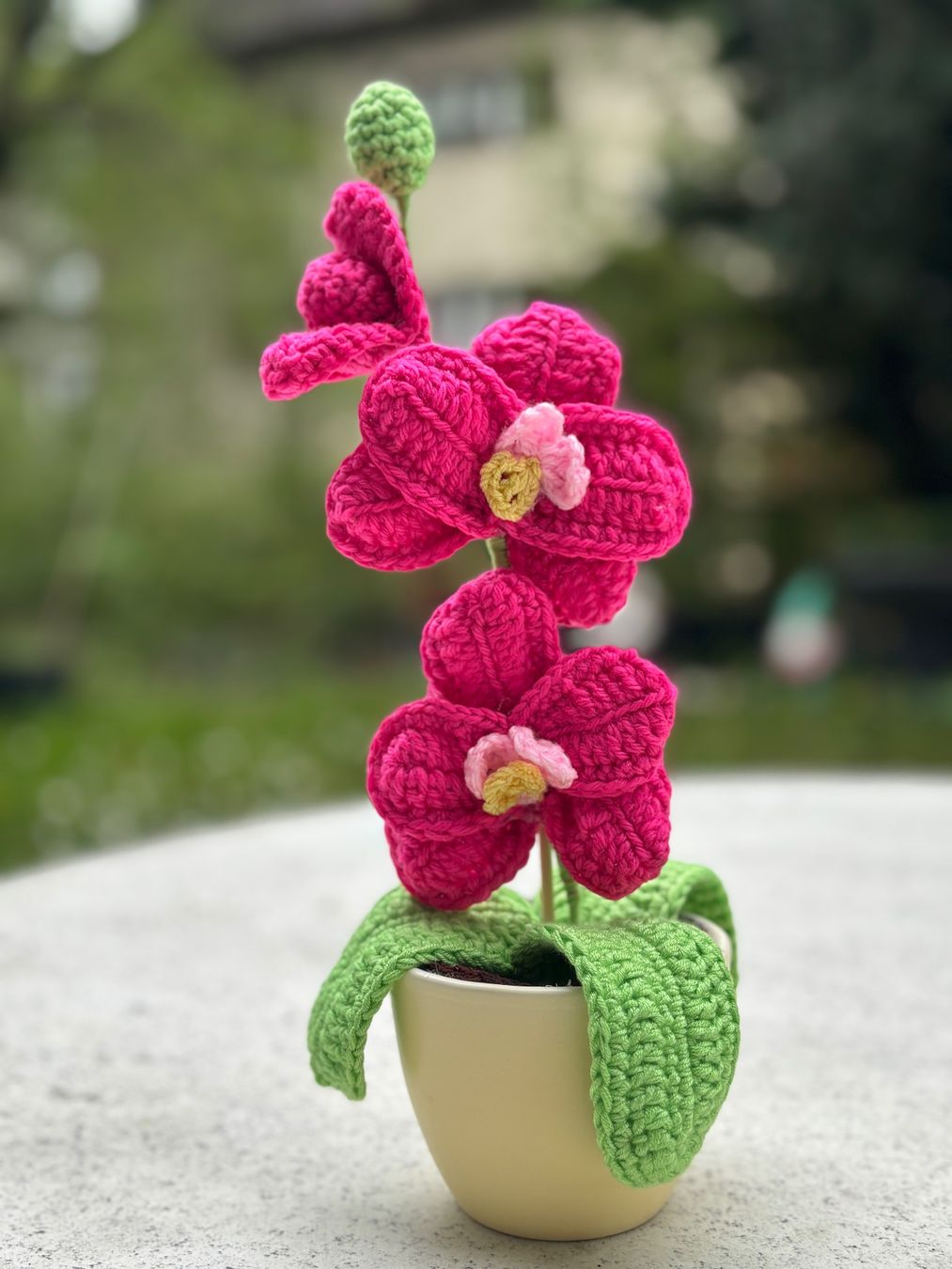Tutte le decorazioni: Gestrickte Orchideen – Usato da Felben wellhausen venduto da Clau21 3