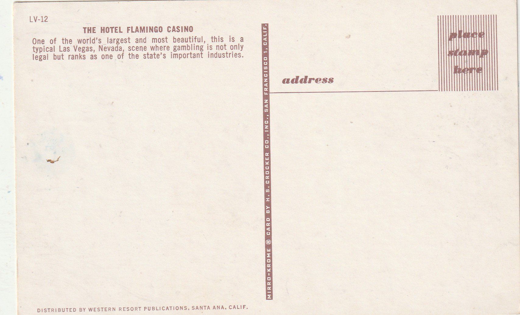 Cartoline postali: Casino Las Vegas – Usato da Lumbrein venduto da made02 1