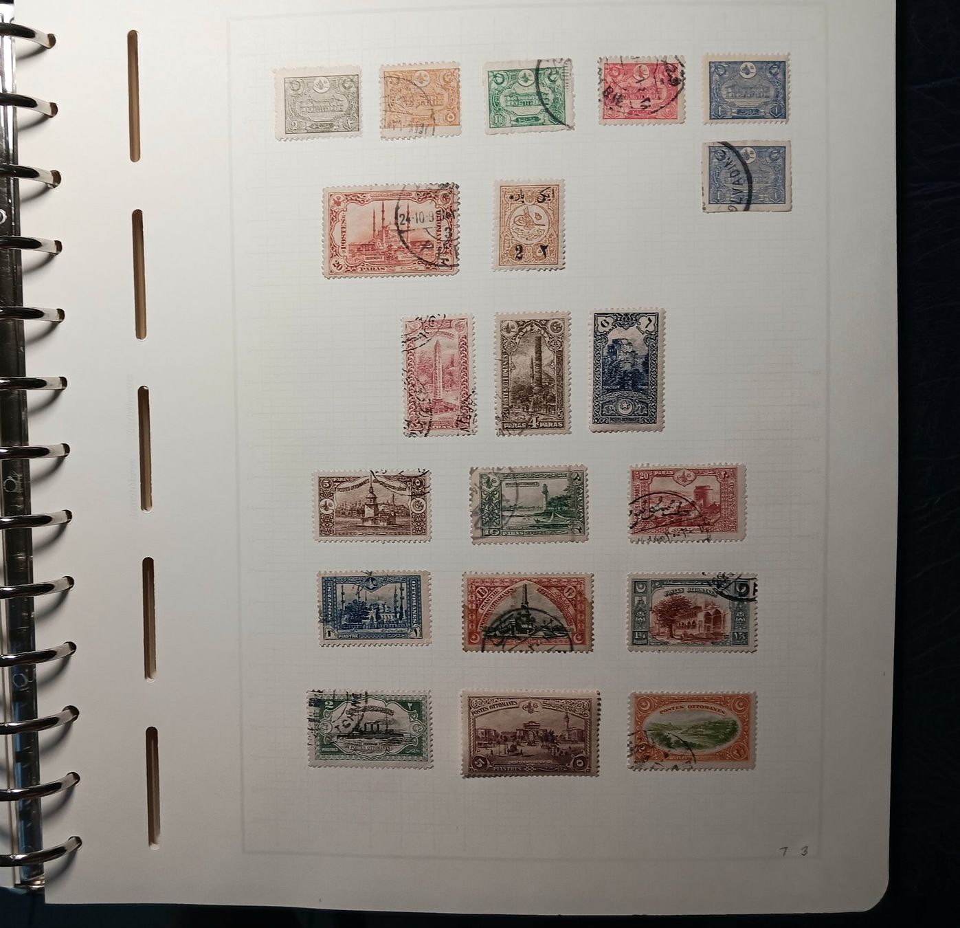 Tutti i francobolli: Türkei Briefmarken Sammlung – Usato da Holderbank AG venduto da DINOS-PHILA 3