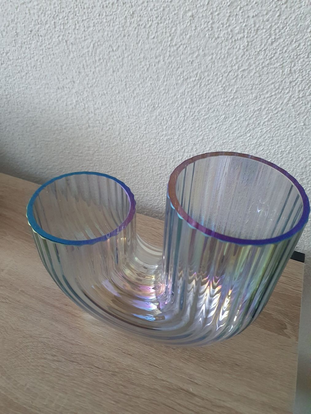 Ikea Vasi & Recipienti: Dekorative Glasvase mit schimmerndem Effekt – Nuovo (secondo la descrizione) da Arth venduto da frey1993 1