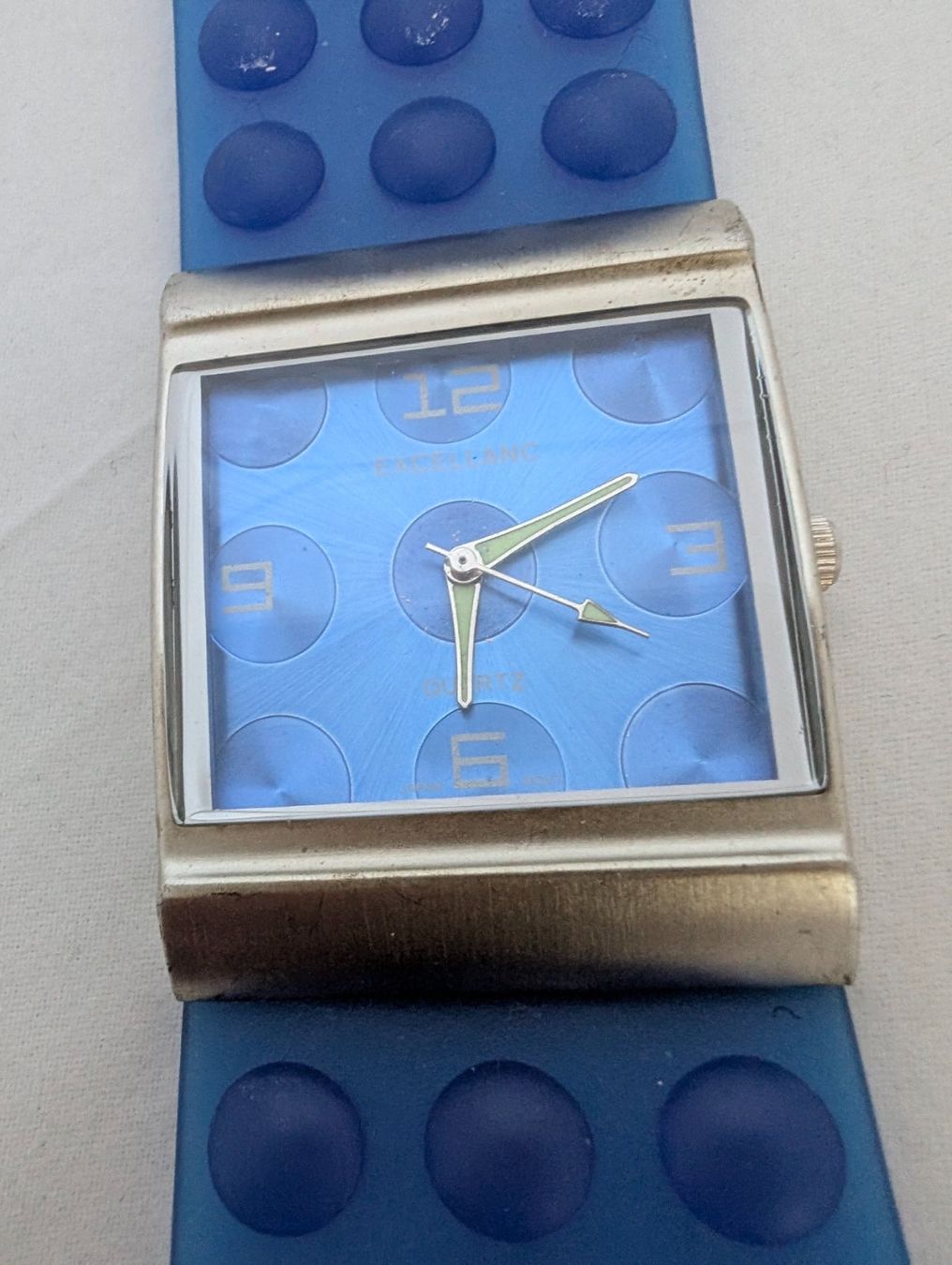 Orologi: Modische Quarz-Uhr in blau – Nuovo e nell'imballaggio originale da Ettingen venduto da Kartenplanet 1