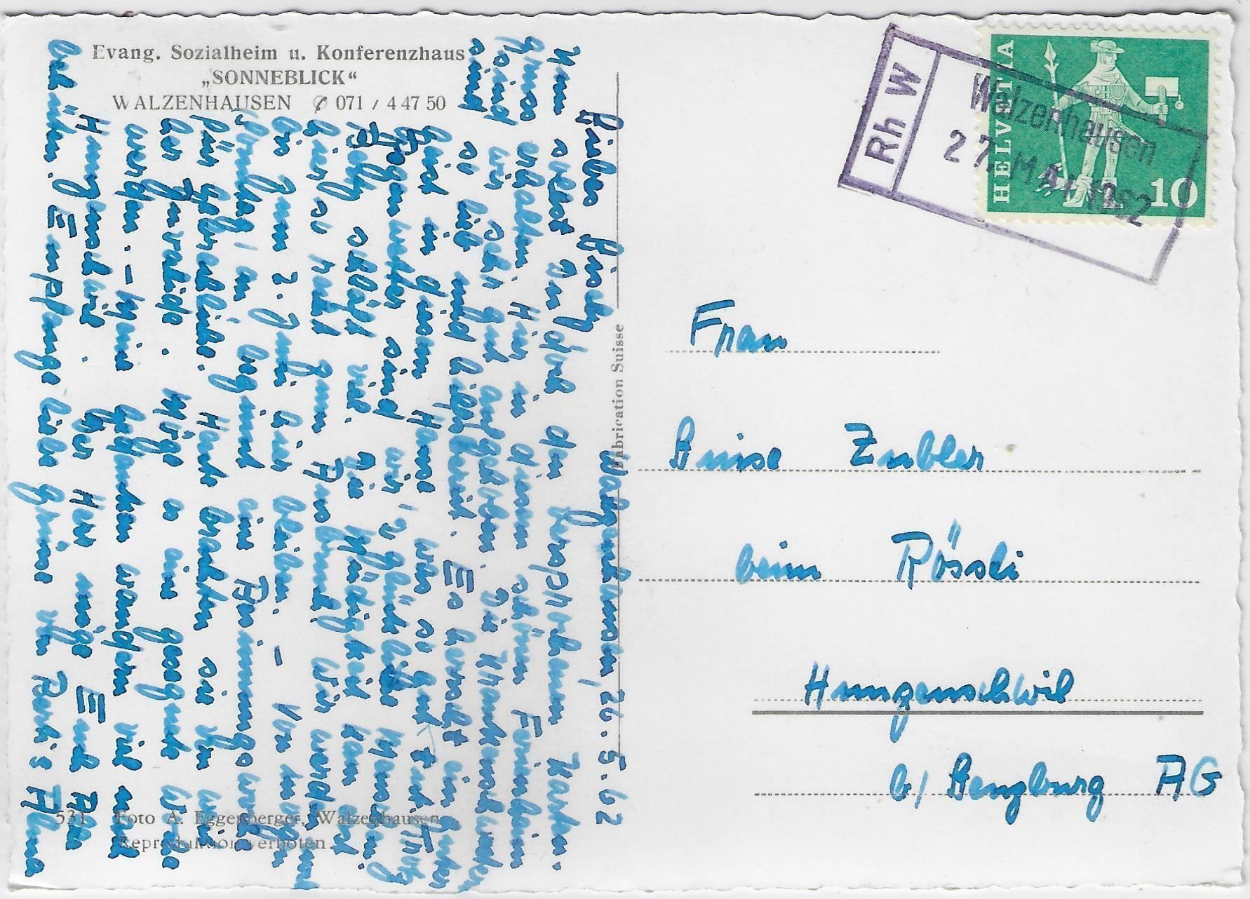 Ansichtskarten: Evang. Sozialheim u. Konferenzhaus – Antik aus Ettingen von Kartenplanet 1