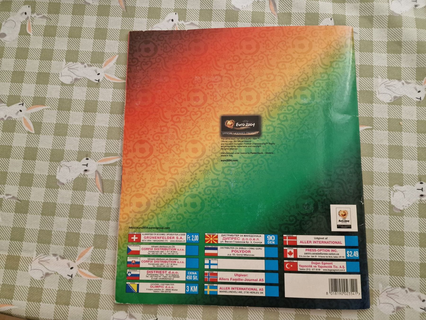 Panini Carte collezionabili: Panini euro 2004 Album – Usato da Adliswil venduto da vendor123 8