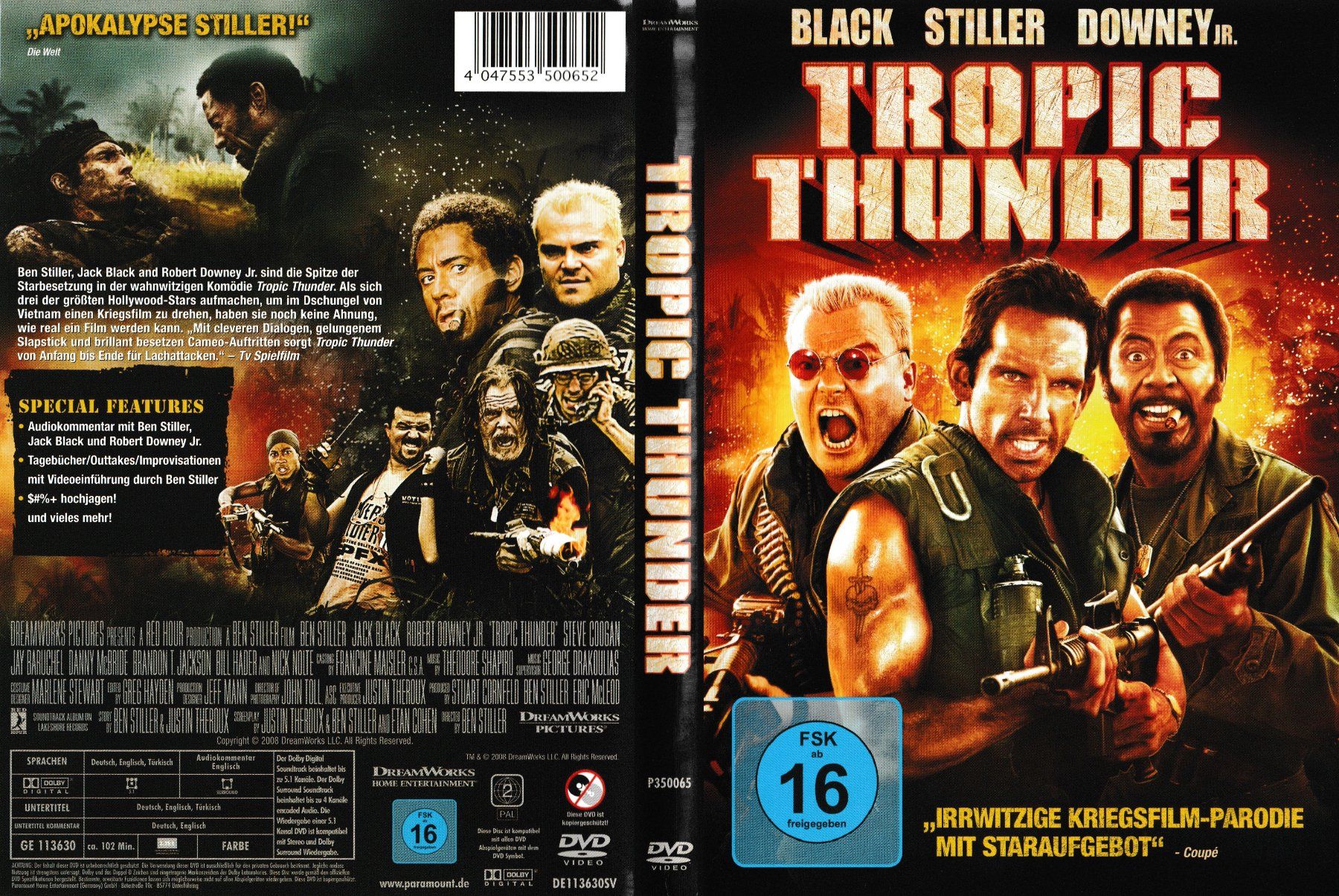 Alle DVDs: DVD - Tropic Thunder – Gebraucht aus Langnau am Albis von MediaRescuerKeLoX