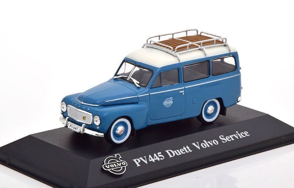 Volvo PV445 Duett 1957 Volvo Service blau / weiss 1:43 (Neu und ...