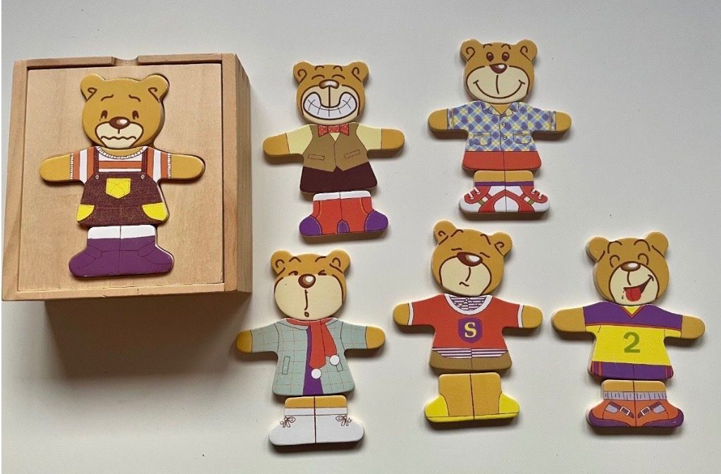 Eichhorn Puzzle: Holzpuzzle Bär von Eichhorn – Usato da Hüntwangen venduto da fra_7nd2
