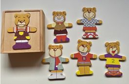 Holzpuzzle Bär von Eichhorn