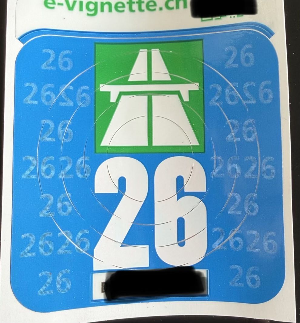 Vignettes Autoroutières: Autobahn Vignette 2026 Neu ungebraucht – Neuf avec emballage d'origine à Winkel par Papamoik