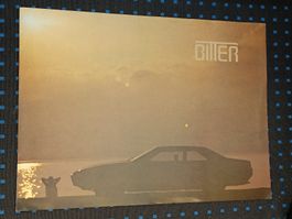 Automobil Prospekt / BITTER SC Ausgabe 1980